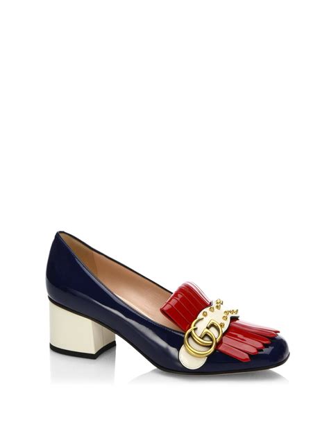 saks gucci womens loafers|saks Gucci flats.